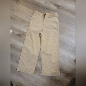 ​GAP High Rise Wide-Leg Crop Pants - Size 8​